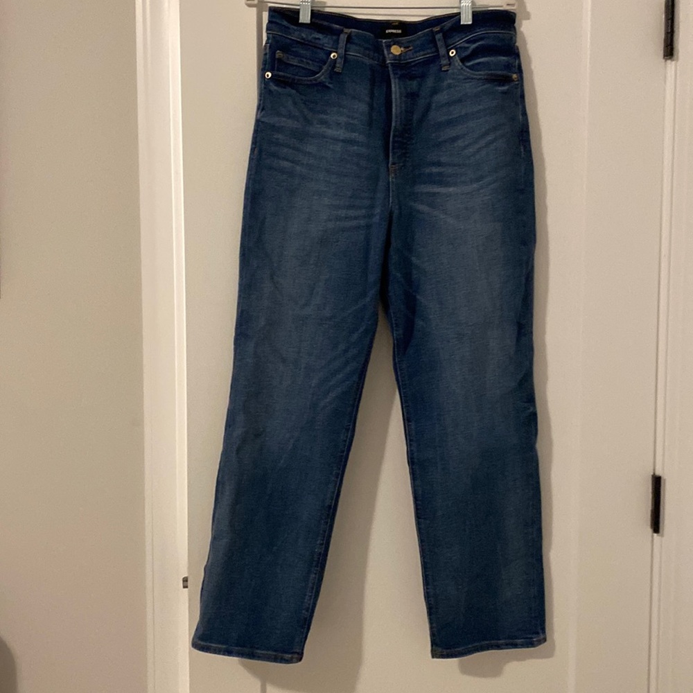 Express Modern Straight Jeans